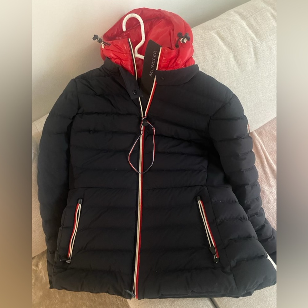 Moncler Bruche Belted Utility Jacket. This jacket DOES NOT COME WITH BELT.